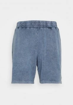 Pier One Uomo LOUNGE ACID WASHED SHORTS - Pantaloni Del Pigiama - Blue
