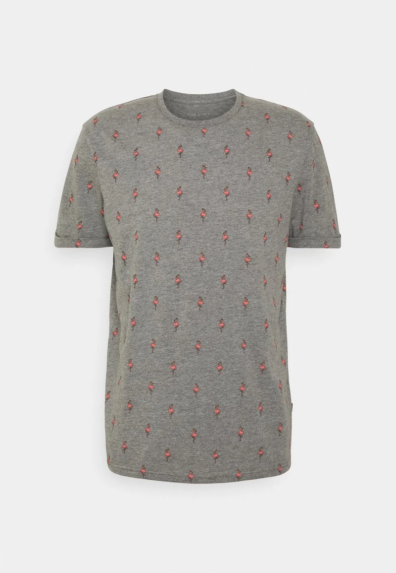 Pier One Uomo T-shirt Con Stampa - Grey 3 Pier One Uomo T-shirt Con Stampa - Grey