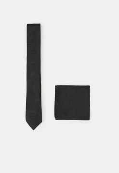 Pier One Uomo SET - Cravatta - Black