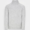 Pier One Uomo ESSENTIAL WINTER TURTLENECK / 512 - MOTTLED BLUE - Maglione - Mottled Light Grey -Offerta Economica Pier One d747a8104f304ca0adefb97f54dbc5ae