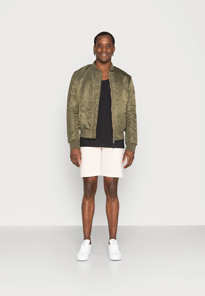 Pier One Uomo 5 PACK - Top - White / Mottled Grey / Lack 3 Pier One Uomo 5 PACK - Top - White / Mottled Grey / Lack