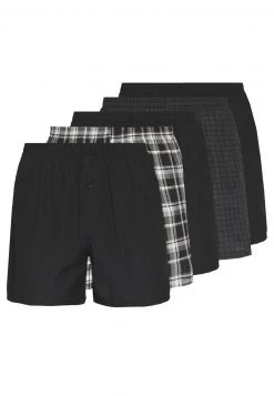Pier One Uomo 5 PACK - Boxer - Black