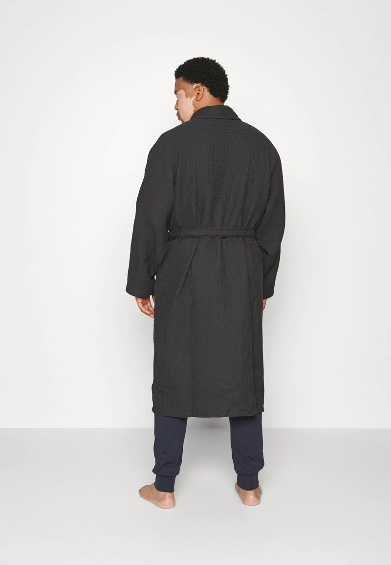 Pier One Uomo Accappatoio - Black 5 Pier One Uomo Accappatoio - Black - immagine 3