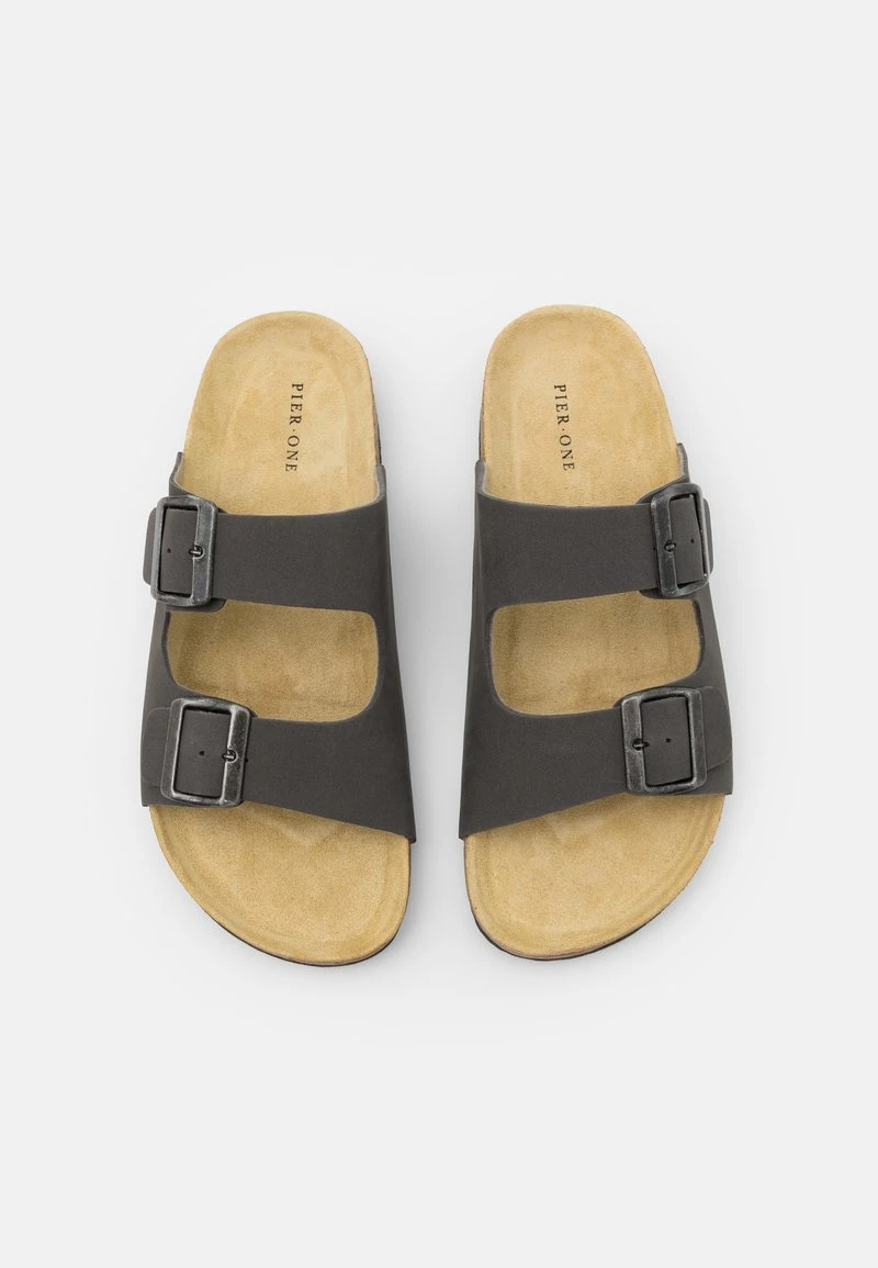 Pier One Uomo UNISEX - Pantofole - Dark Grey 6 Pier One Uomo UNISEX - Pantofole - Dark Grey - immagine 4