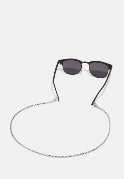 Pier One GLASSES MASK CHAIN UNISEX - Altri Accessori - Silver-coloured