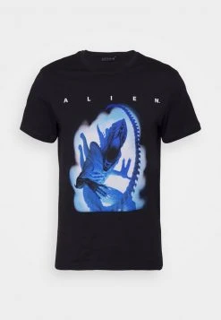 Pier One Uomo T-shirt Con Stampa - Black