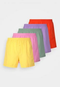 Pier One Uomo 5 PACK - Boxer - Orange/pink/green