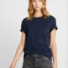 Pier One Uomo T-shirt Basic - Dark Blue -Offerta Economica Pier One ddc22118a8d34b15aa806c698c456f1c