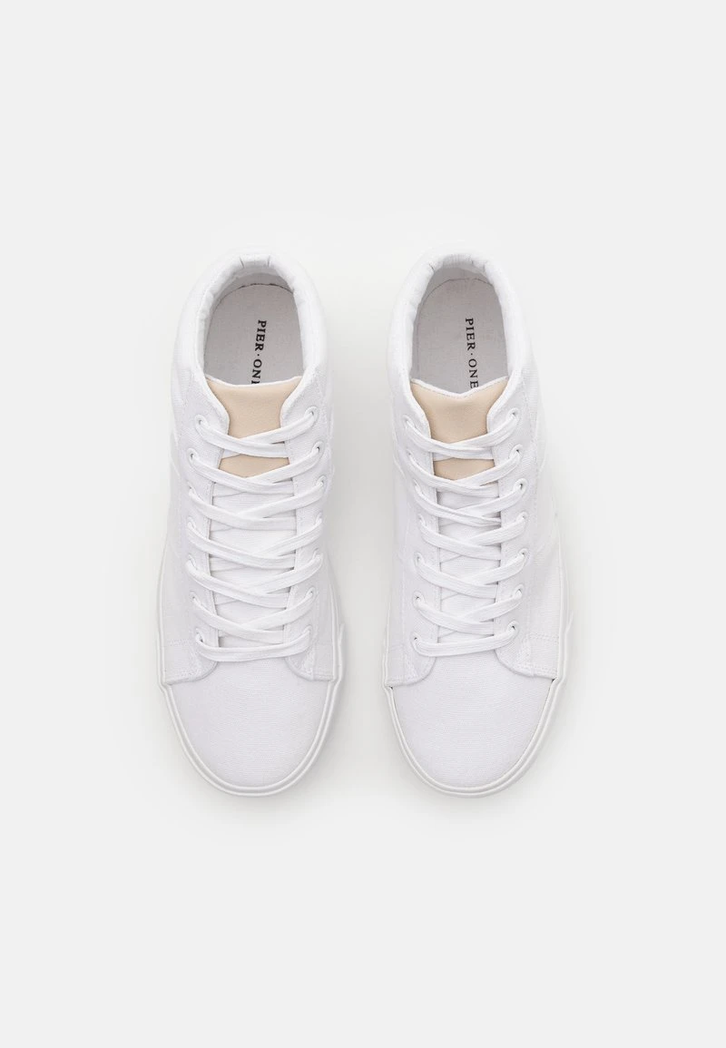 Pier One UNISEX - Sneakers Alte - White 6 Pier One UNISEX - Sneakers Alte - White - immagine 4