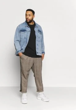 Pier One Uomo 2 PACK - T-shirt Basic - Black