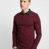 Pier One Uomo MUSCLE FIT - Polo - Bordeaux -Offerta Economica Pier One e02219a0f1054fb4b28f46862d5a9243