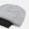 Pier One 2 PACK UNISEX - Berretto - Black/grey -Offerta Economica Pier One e087f7a17f8c4151887c7d9185ce5c1e