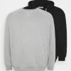 Pier One Uomo 2 PACK - Felpa Con Cappuccio - Black/mottled Grey -Offerta Economica Pier One e12ba32f0b584d48bc1cd840bbe4c9b6