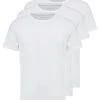 Pier One Uomo 3 PACK - T-shirt Basic - White -Offerta Economica Pier One e17654de93444532932b116aa1b0519f