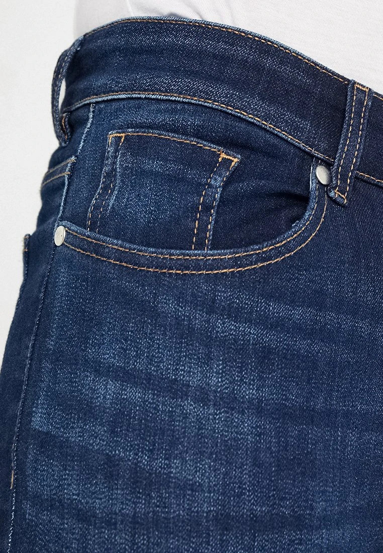 Pier One Uomo Jeans Skinny Fit - Dark-blue Denim 7 Pier One Uomo Jeans Skinny Fit - Dark-blue Denim - immagine 5