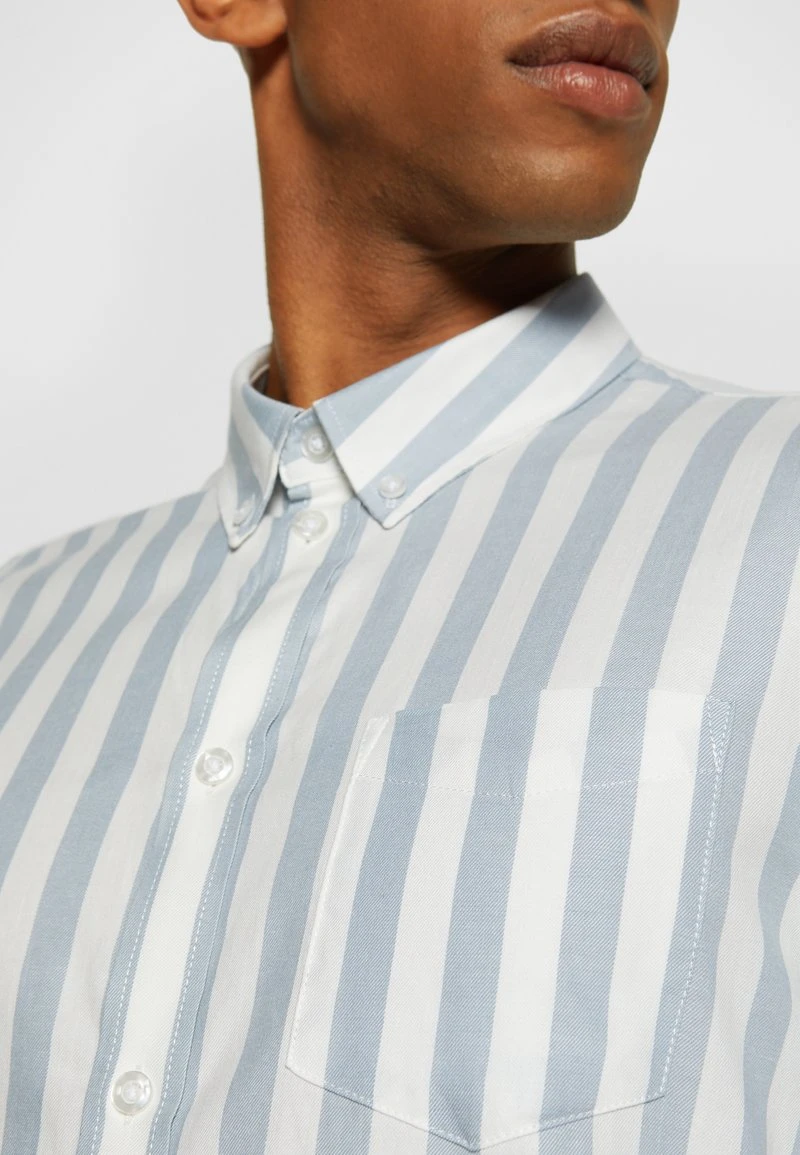 Pier One Uomo Camicia - Light Blue/white 8 Pier One Uomo Camicia - Light Blue/white - immagine 6