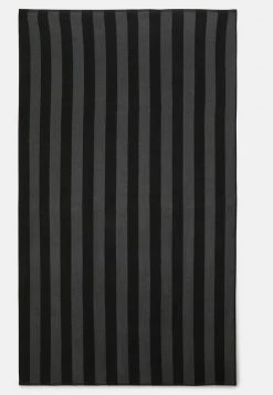 Pier One Uomo BEACH TOWEL 180x100CM 500 GSM - Telo Mare - Black/dark Grey