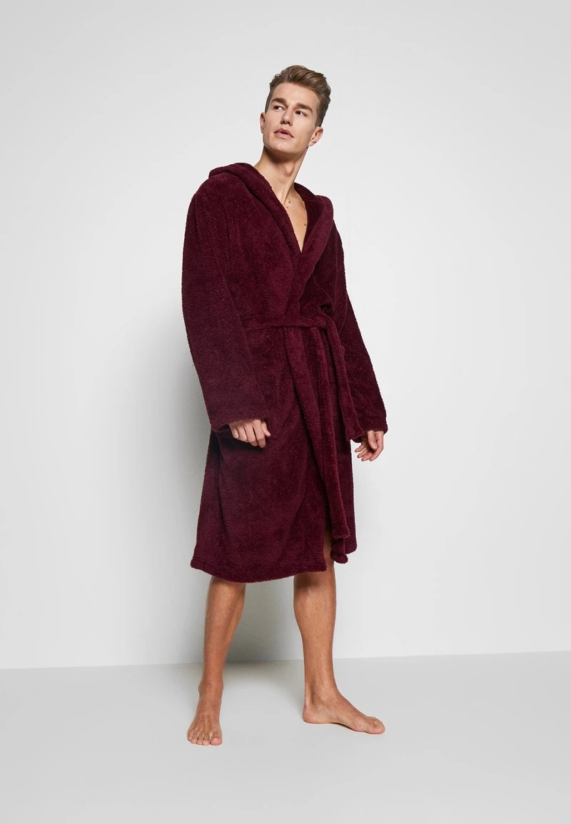 Pier One Uomo Accappatoio - Bordeaux 4 Pier One Uomo Accappatoio - Bordeaux - immagine 2