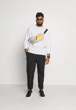 Pier One Uomo BIG CREW NECK 2PACK - Felpa - Black/white