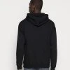 Pier One Uomo PLAIN SKATER HOODY - Felpa Con Cappuccio - Black -Offerta Economica Pier One e60938810490497e980fa83b2062de97