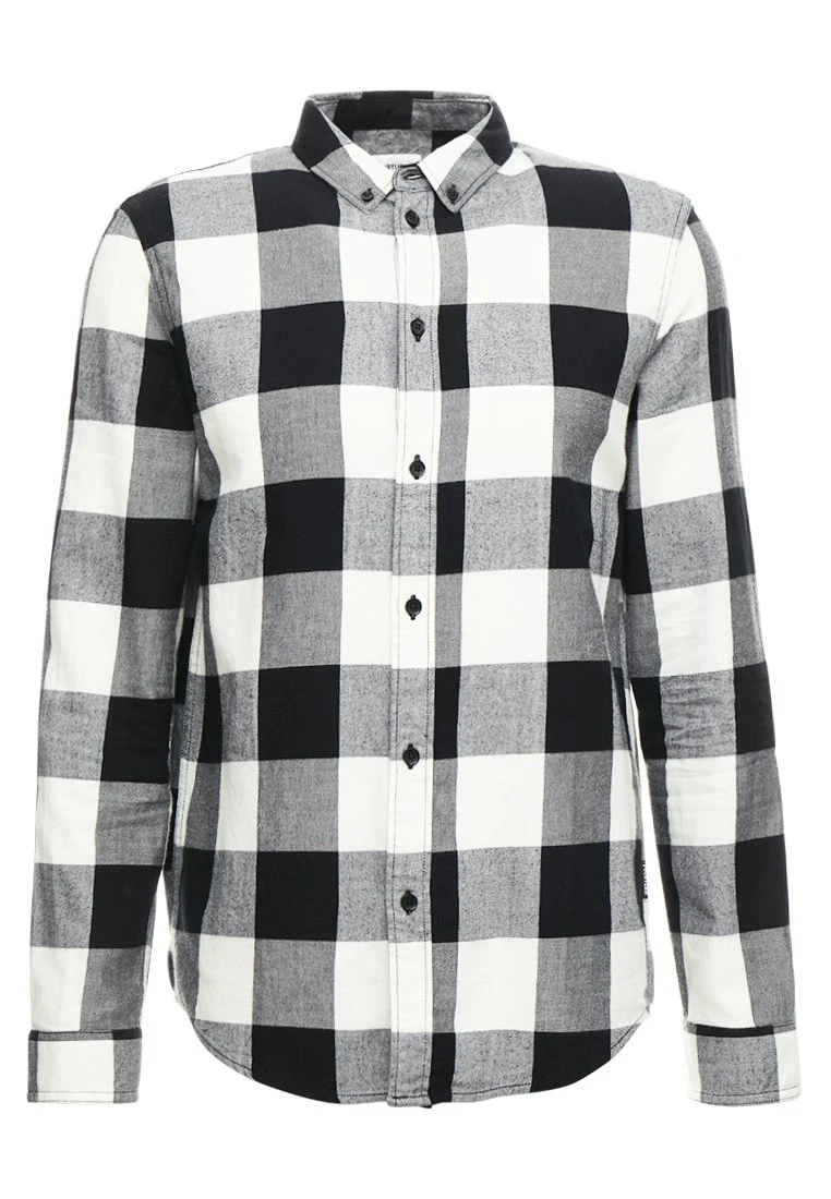 Pier One Uomo Camicia - Black/white 7 Pier One Uomo Camicia - Black/white - immagine 5