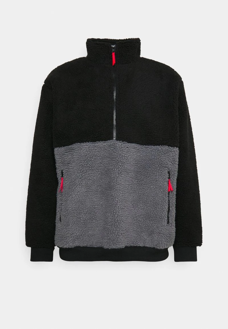 Pier One Uomo Felpa In Pile - Black/grey 8 Pier One Uomo Felpa In Pile - Black/grey - immagine 6