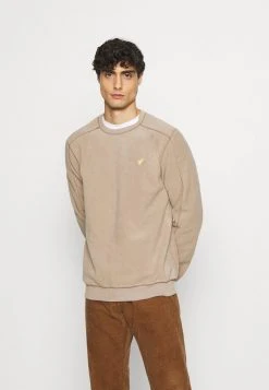 Pier One Uomo Felpa In Pile - Sand