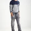 Pier One Uomo Maglione - Mottled Grey/dark Blue -Offerta Economica Pier One e6cab26b75084caa99fa7dc2dba40c7c