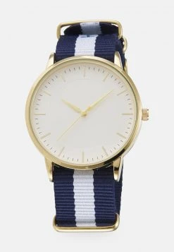 Pier One UNISEX - Orologio - Gold/blue/white