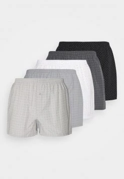 Pier One Uomo 5 PACK - Boxer - Black/dark Grey/white