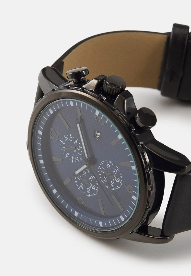 Pier One UNISEX - Cronografo - Black/blue 6 Pier One UNISEX - Cronografo - Black/blue - immagine 4