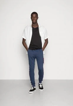 Pier One Uomo 3 PACK - T-shirt Basic - Black