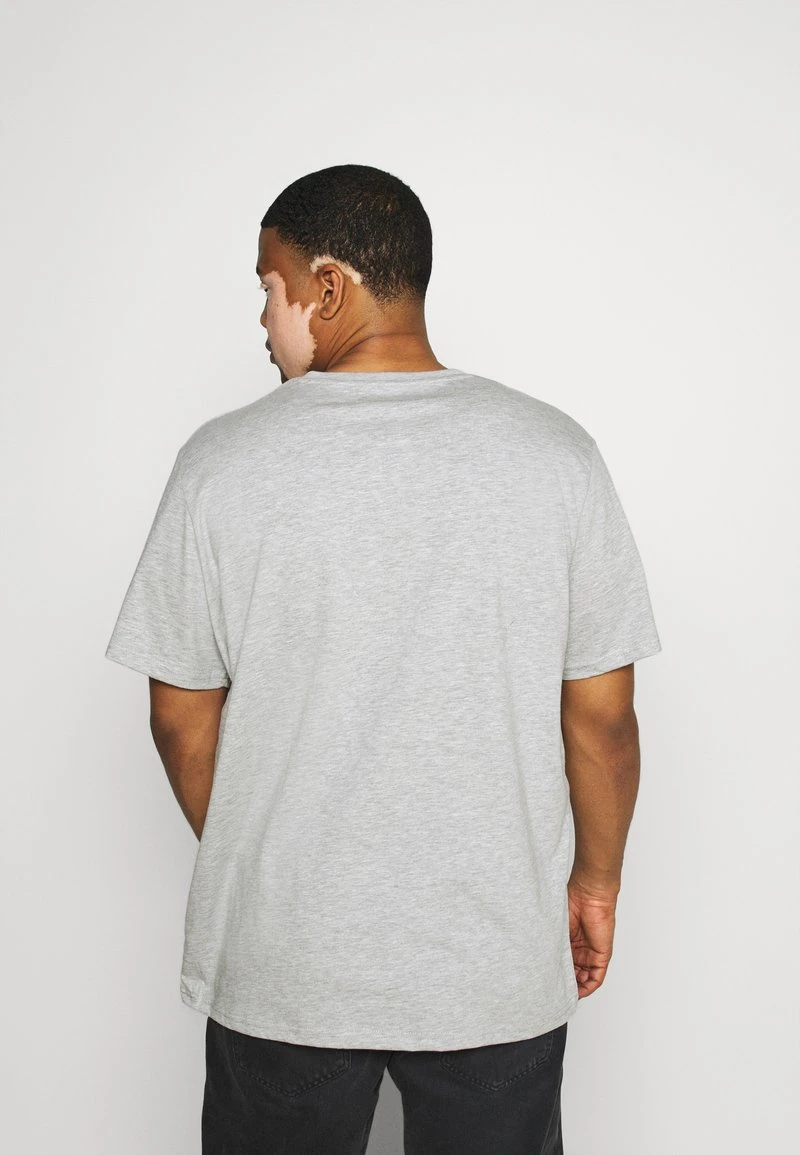 Pier One Uomo 5 PACK - T-shirt Basic - Khaki/grey/dark Blue 5 Pier One Uomo 5 PACK - T-shirt Basic - Khaki/grey/dark Blue - immagine 3