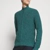 Pier One Uomo Cardigan - Mottled Dark Green -Offerta Economica Pier One edaa6d5fe860447098740ad783c7f280