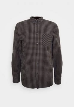 Pier One Uomo Camicia - Dark Gray