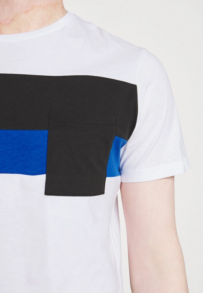 Pier One Uomo T-shirt Basic - White 6 Pier One Uomo T-shirt Basic - White - immagine 4