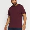 Pier One Uomo 2 PACK - T-shirt Basic - Dark Blue/bordeaux -Offerta Economica Pier One ef440a9a9b9d4eeda34f0b56575dfd87