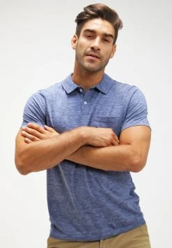 Pier One Uomo Polo - Blue Melange