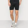 Pier One Uomo 2 PACK - Shorts - Black/white -Offerta Economica Pier One f0f6a4db93544f45997f716eeb85ec52