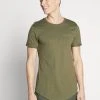 Pier One Uomo T-shirt Basic - Oliv -Offerta Economica Pier One f0fa0d30922f42439c2b34bdcbdfb7ae