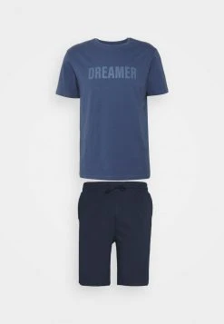 Pier One Uomo Pigiama - Blue/dark Blue