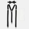 Pier One Uomo SUSPENDER/HOSENTRÄGER SET - Fazzoletti Da Taschino - Black -Offerta Economica Pier One f3c3726494db4a4192194bb97934e13a
