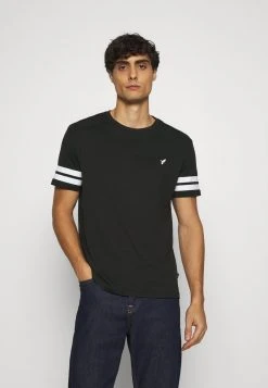 Pier One Uomo T-shirt Con Stampa - Black