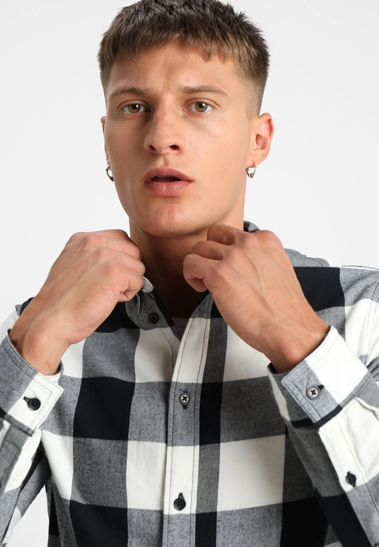 Pier One Uomo Camicia - Black/white 6 Pier One Uomo Camicia - Black/white - immagine 4