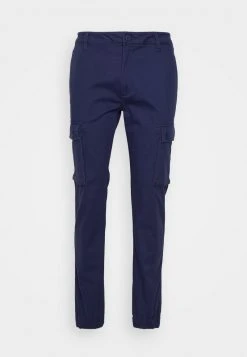 Pier One Uomo Pantaloni Cargo - Dark Blue