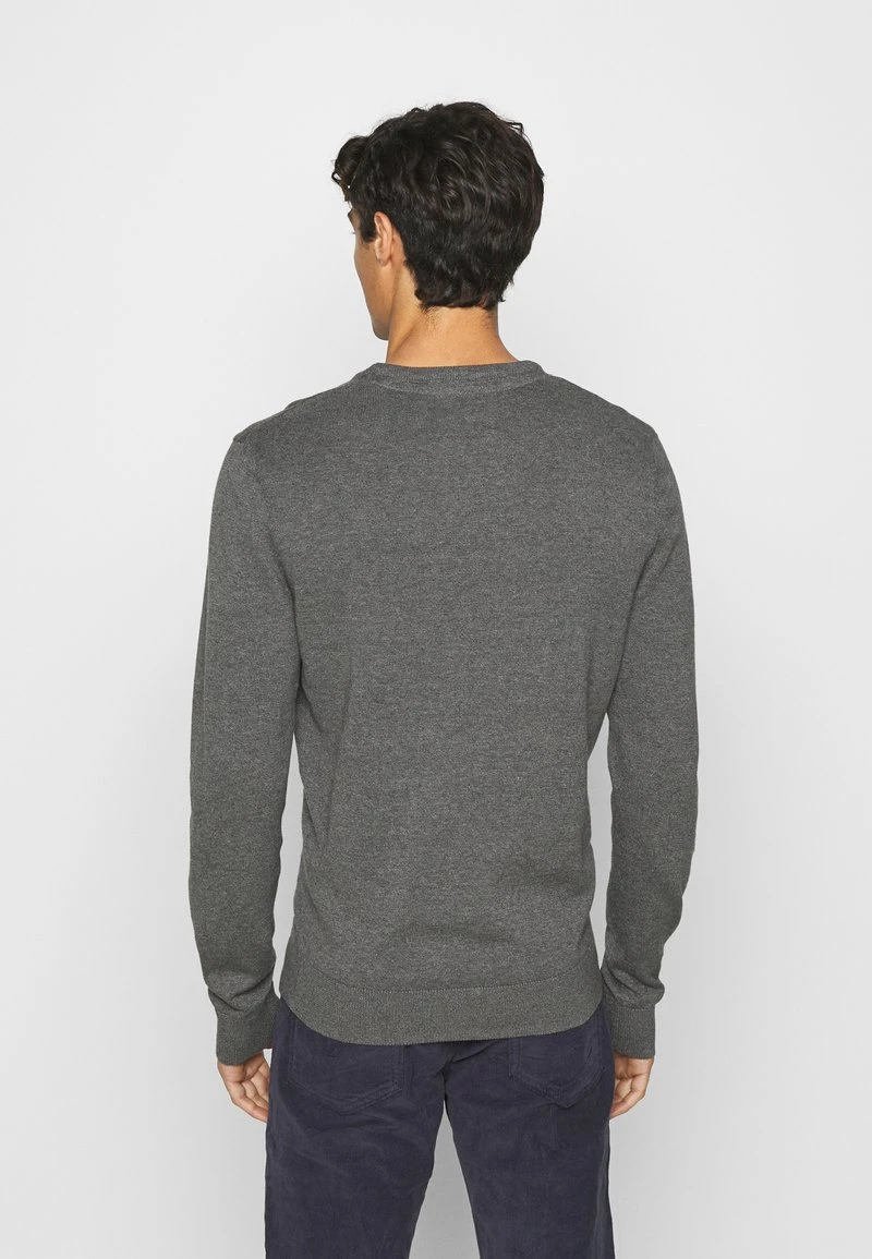 Pier One Uomo 2 PACK - Maglione - Dark Blue/mottled Dark Grey 6 Pier One Uomo 2 PACK - Maglione - Dark Blue/mottled Dark Grey - immagine 4