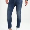 Pier One Uomo Jeans Slim Fit - Mid Blue Denim -Offerta Economica Pier One f97e952ee27f4b4d928d3747a23be858