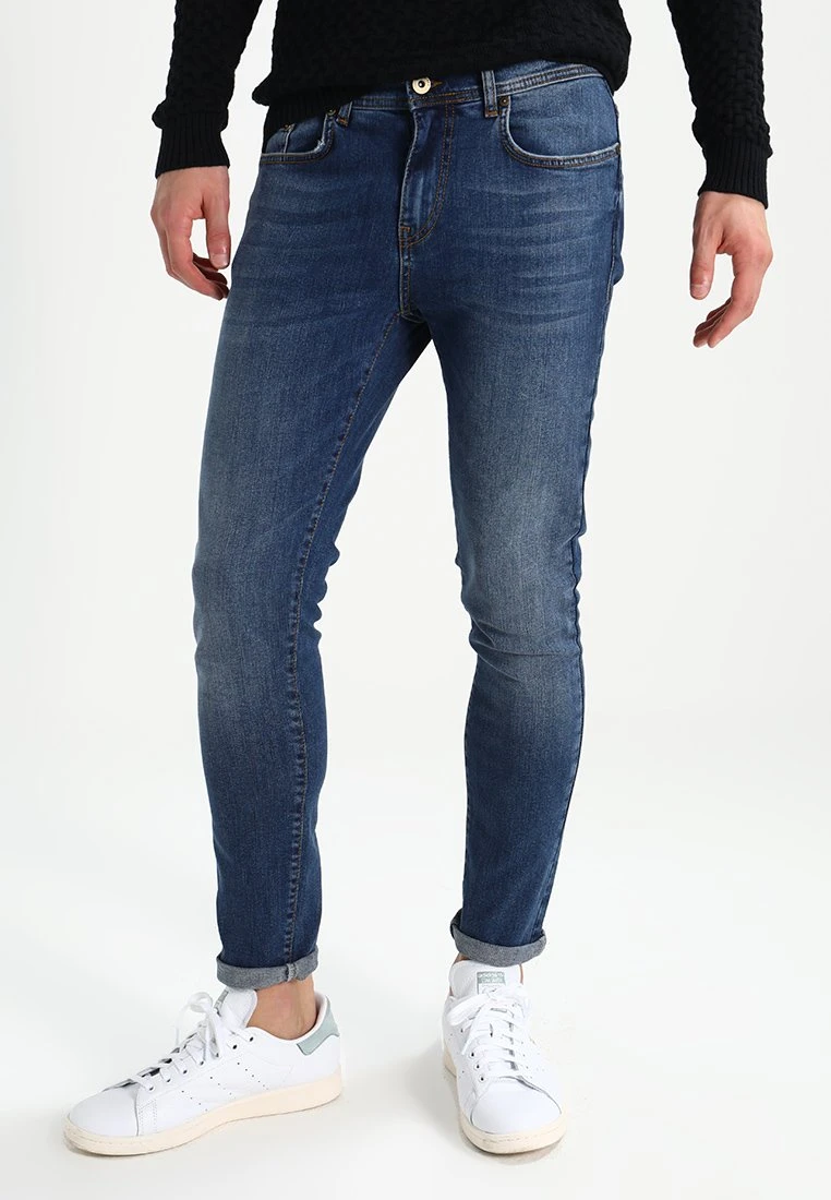 Pier One Uomo Jeans Slim Fit - Mid Blue Denim 3 Pier One Uomo Jeans Slim Fit - Mid Blue Denim