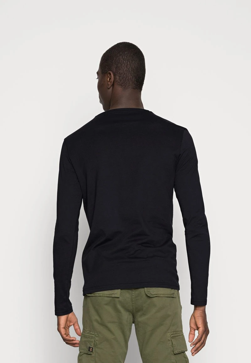 Pier One Uomo 2 PACK - Maglietta A Manica Lunga - Black 5 Pier One Uomo 2 PACK - Maglietta A Manica Lunga - Black - immagine 3