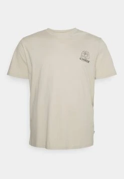 Pier One Uomo T-shirt Con Stampa - Light Grey